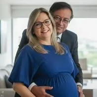 Vicky Dávila y Gustavo Petro