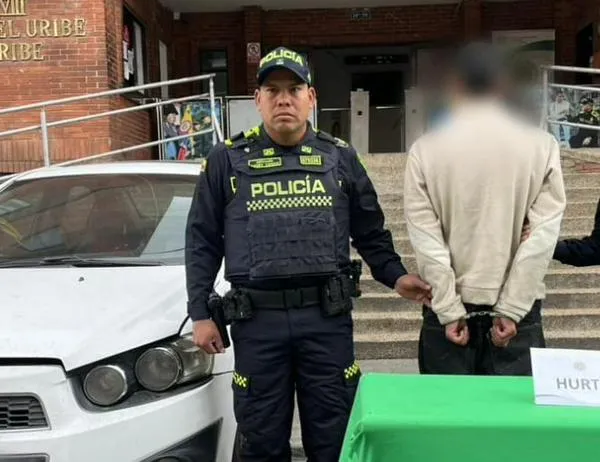 Capturan a hombre señalado de robar un carro e intentar huir en Rafael Uribe, al sur de Bogotá 