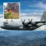 Por qué avión Hércules accidentado en marzo no tenía seguro, según las FF. AA. de Colombia