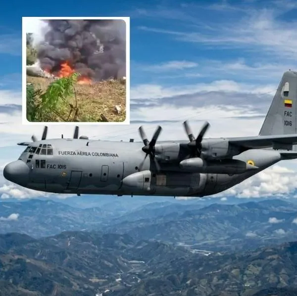 Por qué avión Hércules accidentado en marzo no tenía seguro, según las FF. AA. de Colombia