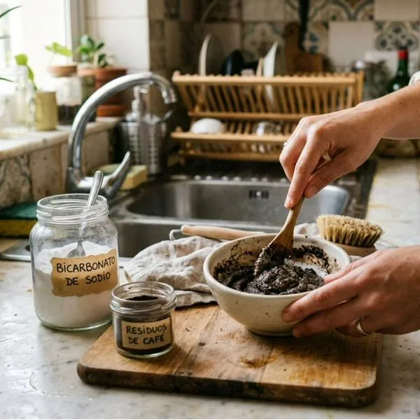 ¿Qué hace el bicarbonato con café? Truco de limpieza profesional poco conocido 
