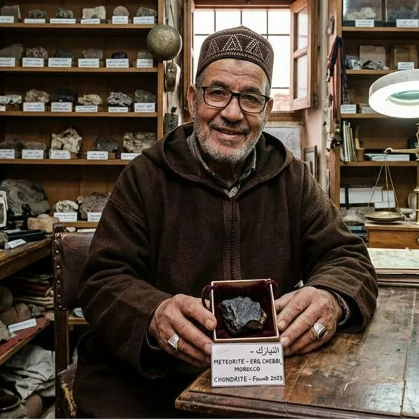 Un coleccionista compró meteorito en Marruecos y es de aguas termales en Marte