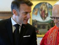 Macron y el papa intercambian sus visiones sobre la guerra en Medio Oriente