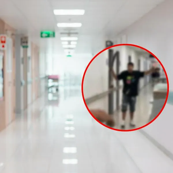 Hombre con machete generó pánico en el Hospital Universitario del Valle en Cali