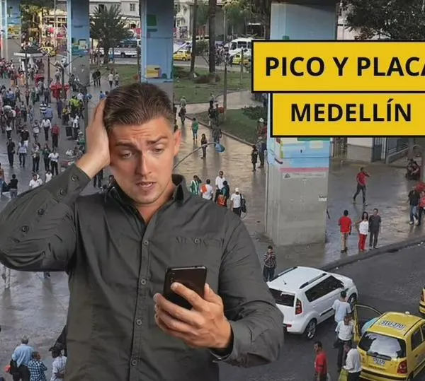 Así funcionará el pico y placa en Medellín en la semana del 13 al 17 de abril