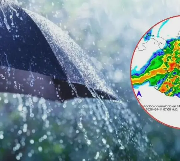 Ideam advierte cómo será el clima en la semana del 14 al 17 de abril: el día con más lluvias