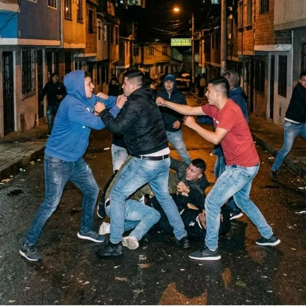 Pelea en Bogotá dejó a 3 personas heridas: un menor de 14 años está grave 
