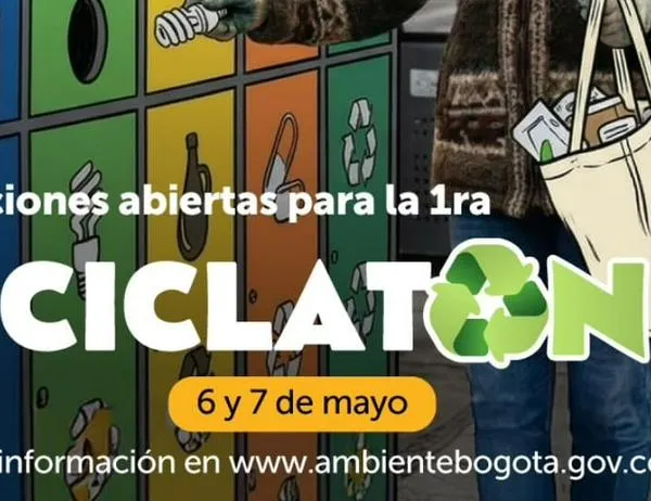 Participa en la Primera Reciclatón Bogotá 2026: conoce los tres puntos habilitados para el 6 y 7 de mayo 