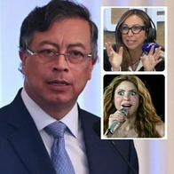 Gustavo Petro criticó a Shakira por canción y Darcy Quinn lo cuestionó en La FM