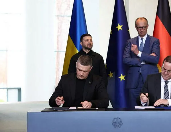 Ucrania y Alemania firman acuerdo de cooperación en defensa por 4.000 millones de euros: ¿qué implica?
