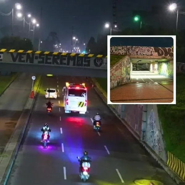 Así cambió la Avenida 68 con calle 63 en Bogotá cerca de Salitre Mágico en abril