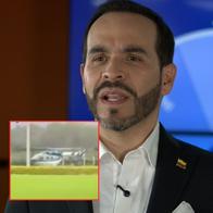 Abelardo de la Espriella llegó a La Sabana en helicóptero y sorprendió a varios