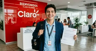 ¿Cómo hacer prácticas en Claro Colombia 2026? Hay 60 vacantes y bien pagas