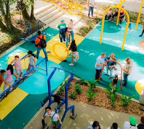 Con siete nuevos que fueron incluidos, los parques renovados en Medellín aumentarán a 36
