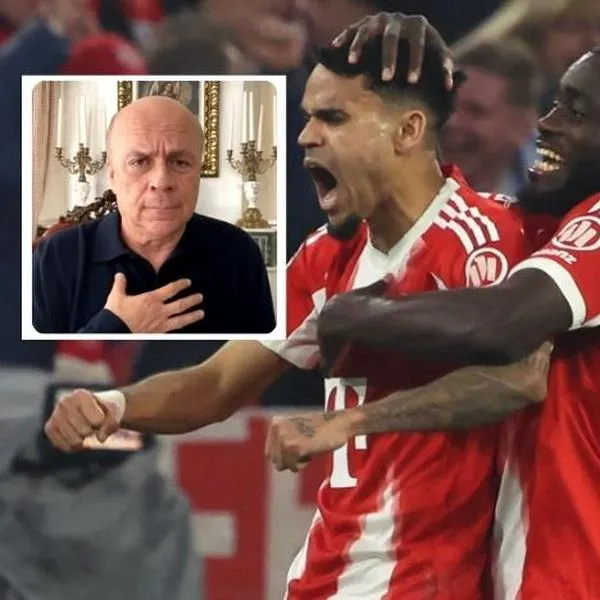 Carlos Antonio Vélez elogió a Luis Díaz con Bayern vs Real Madrid en Champions