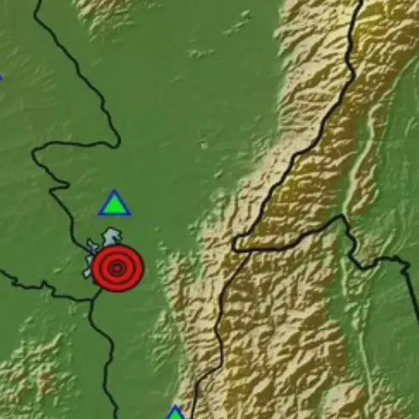 Temblor en Colombia hoy 15 de abril: fue de 3,6 en el norte del país