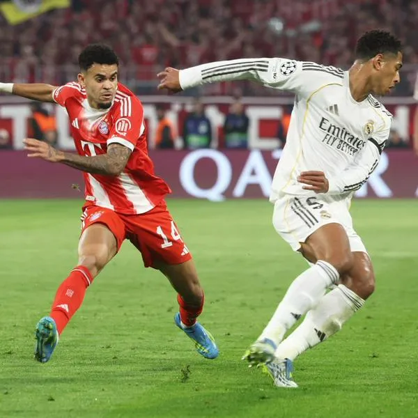 Luis Díaz tuvo la clasificación a semis de Champions, pero se enredó y la perdió