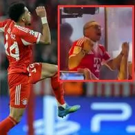 [Video] Mane Díaz casi enloquece con gol de 'Lucho' ante Real en Champions