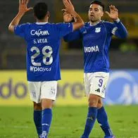 Millonarios se sacudió con el 'Tigre' en cancha y ganó por Sudamericana