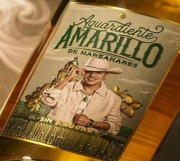 Industria Licorera de Caldas rinde homenaje a Yeison Jiménez con edición especial de Aguardiente Amarillo