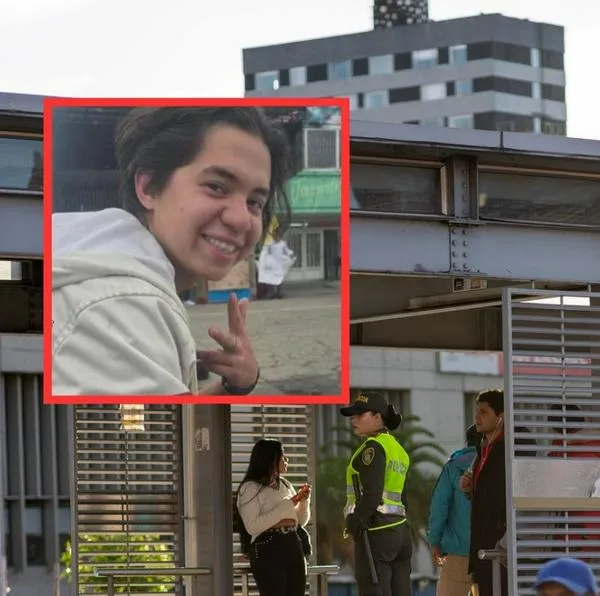 Él es Fredy Santiago Guzmán Cárdenas, estudiante universitario asesinado en la estación de Transmilenio Minuto de Dios