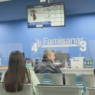 Sede de Famisanar, entidad que podría fusionarse con Nueva EPS si se aprueba una idea del Gobierno