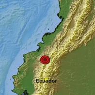 En esta zona de Ecuador se presentaron dos temblores