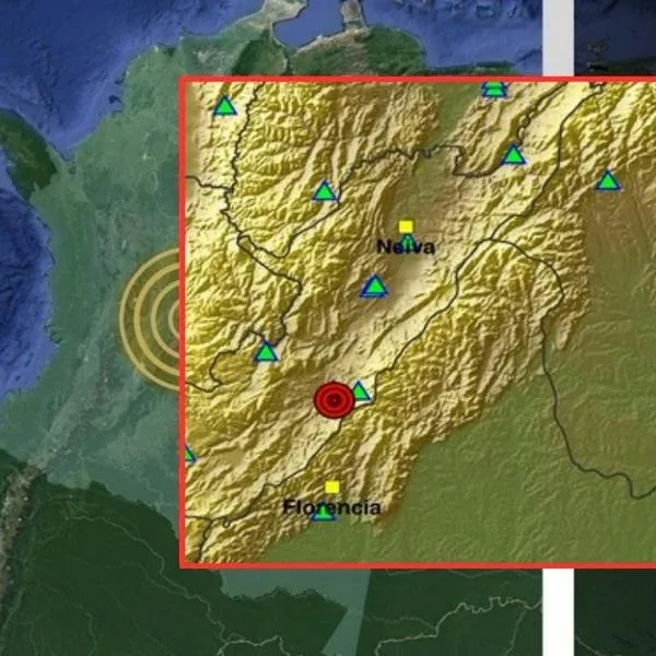Temblor de magnitud 2.7 en Garzón (Huila) y de 3.6 en Los Santos (Santander) 