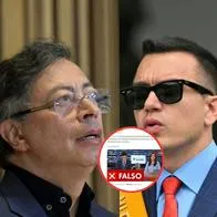 Telemundo aterrizó a Petro y le hizo borrar video falso sobre Daniel Noboa