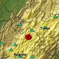 Temblor en Colombia de  magnitud 3.2 en Cucunubá hoy 21042026, cerca de Bogotá