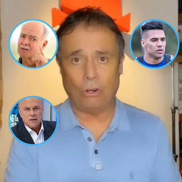 César Augusto Londoño defiende a Falcao de Iván Mejía y Carlos Antonio Vélez