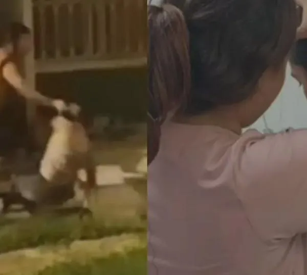 Video: a prisión hombre que agredió a subteniente en procedimiento tras violencia intrafamiliar