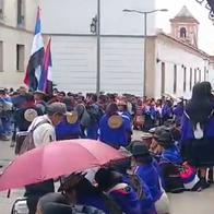 Por qué protestan en Bogotá los indígenas emberá: dieron sus motivos