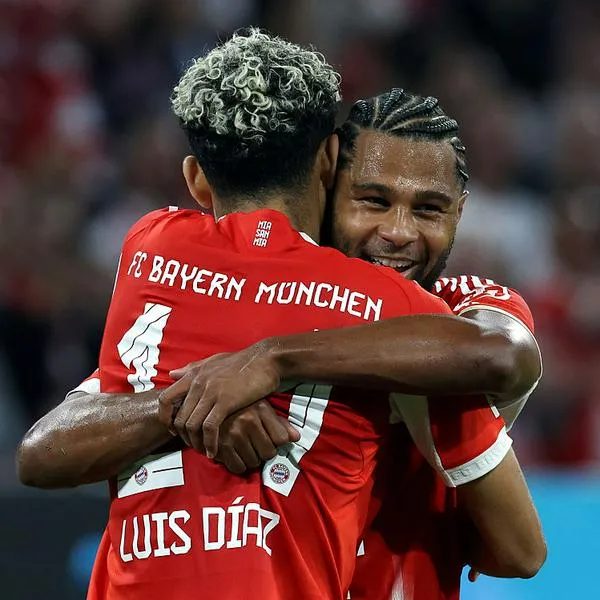 Luis Díaz y Serge Gnabry