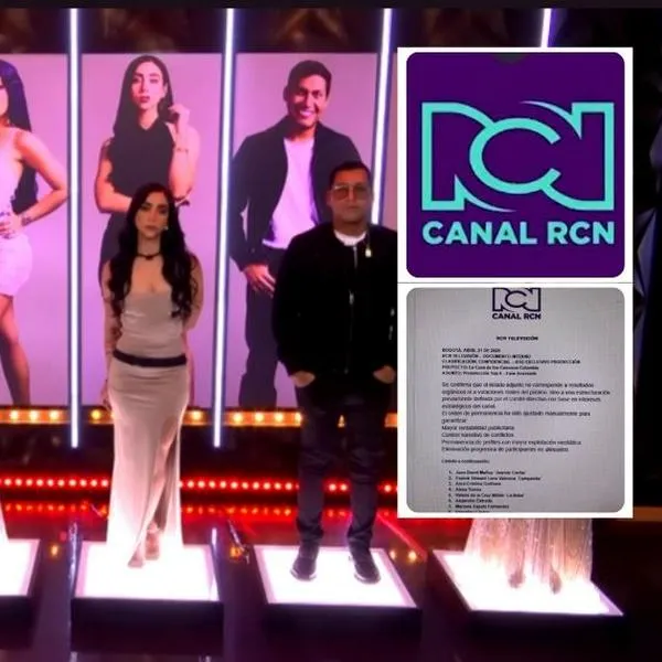 RCN respondió a lista con finalistas de La casa de los famosos en circular falsa