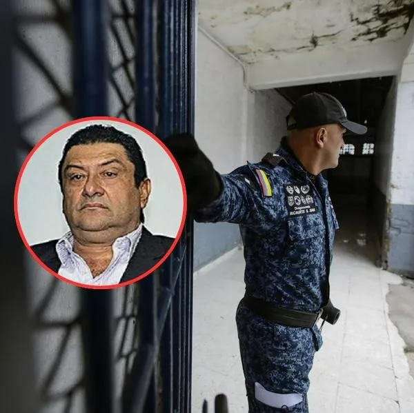 Em el fondo un pabellón de la cárcel La Picota, de donde trasladaron a 'Kiko' Gómez