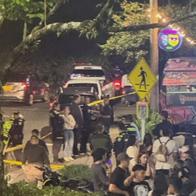 Medellín: intentaron robar a policía retirado en fila de Burguer Master