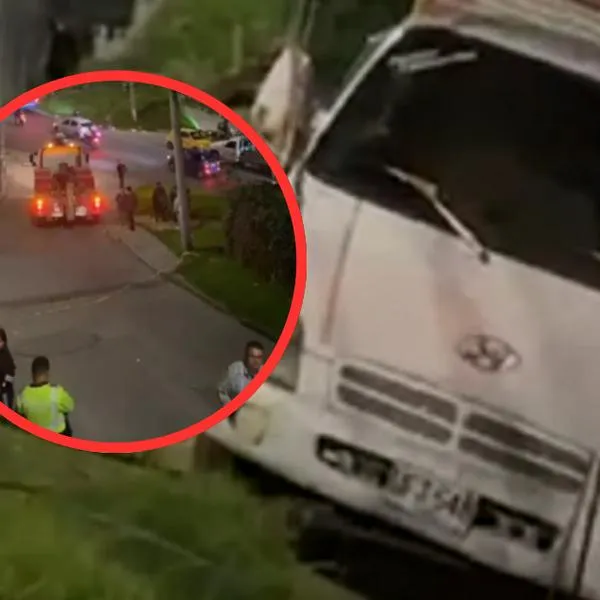 Camión  causó emergencia en el sur de Bogotá; vehículo se volcó contra una casa