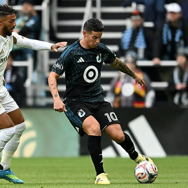 James Rodríguez jugó con Minnesota United en MLS, pero su equipo perdió