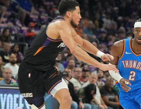 Thunder vence a Suns 121-109 para tomar una ventaja de 3-0 en la serie.