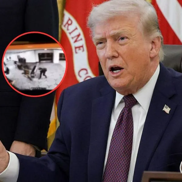 Video del momento exacto en el que tirador irrumpió en la Casa Blanca