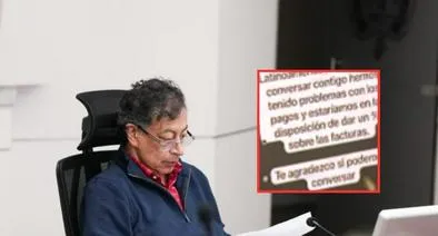 Petro ordenó cerrar EPS y mostró chats sobre supuesto soborno a Daniel Quintero