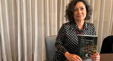 Escritora colombiana Pilar Quintana habló de Noche Negra en entrevista en FilBo