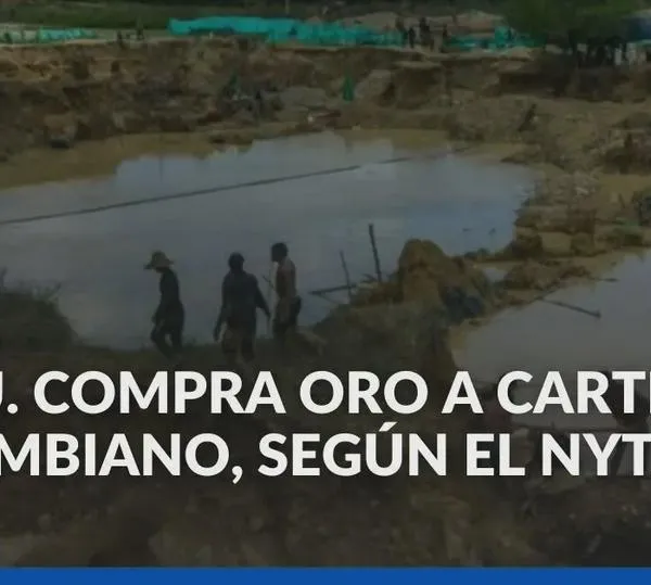 Esta es la mina del Batallón Rifles, usada por Clan del Golfo para extraer oro y venderlo a EE. UU.