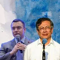 Daniel Noboa y Gustavo Petro