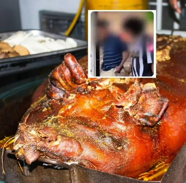 Capturas en lechonería de Suba, Bogotá, tras hallazgo de Policía en una bandeja