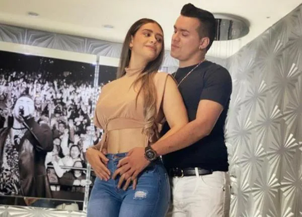 Esposa de Yeison Jiménez mostró al hombre que la acosa y pide ayuda