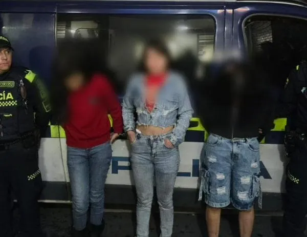 Tres mujeres fueron capturadas por los delitos de hurto y lesiones personales en la estación Escuela Militar 