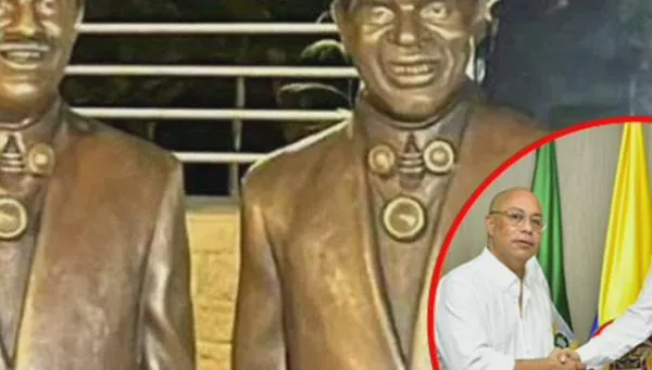Secretario de Gobierno de Valledupar defiende trabajo de escultor de estatuas de Rafael Orozco e Israel Romero: “Es un patrimonio”