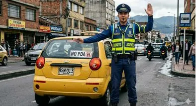 ¿Hay multa por llevar letrero No PDA en un carro o moto en Colombia? Ley clara